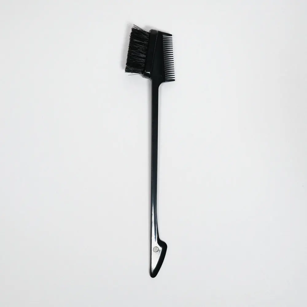 CRAZY POUSS – Brosse Edge 3 En 1 (Noir et Blanc) - Image 2
