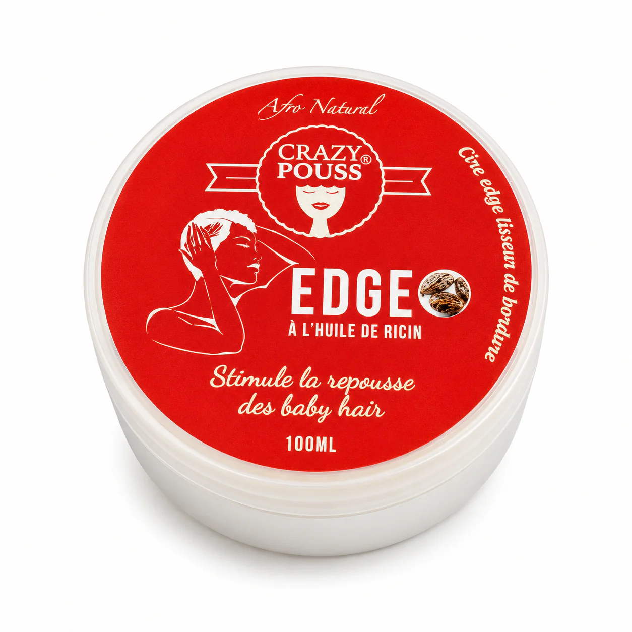 Gel edge ricin 100ml - CRAZY POUSS
