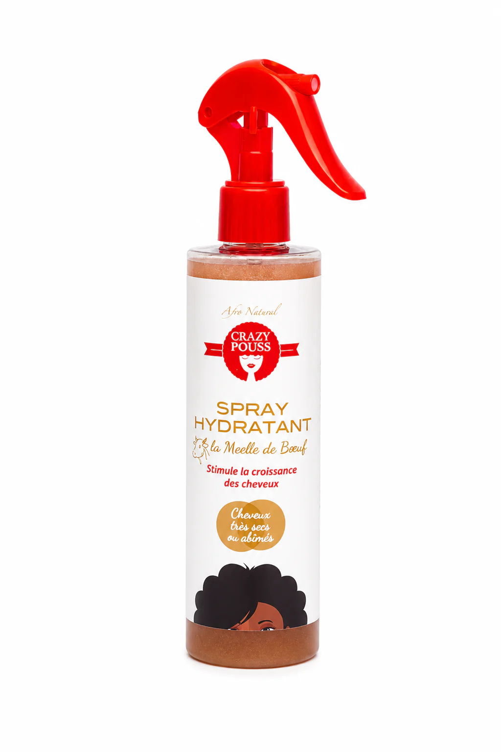 Spray Hydratant Moelle de Boeuf 250ml - CRAZY POUSS