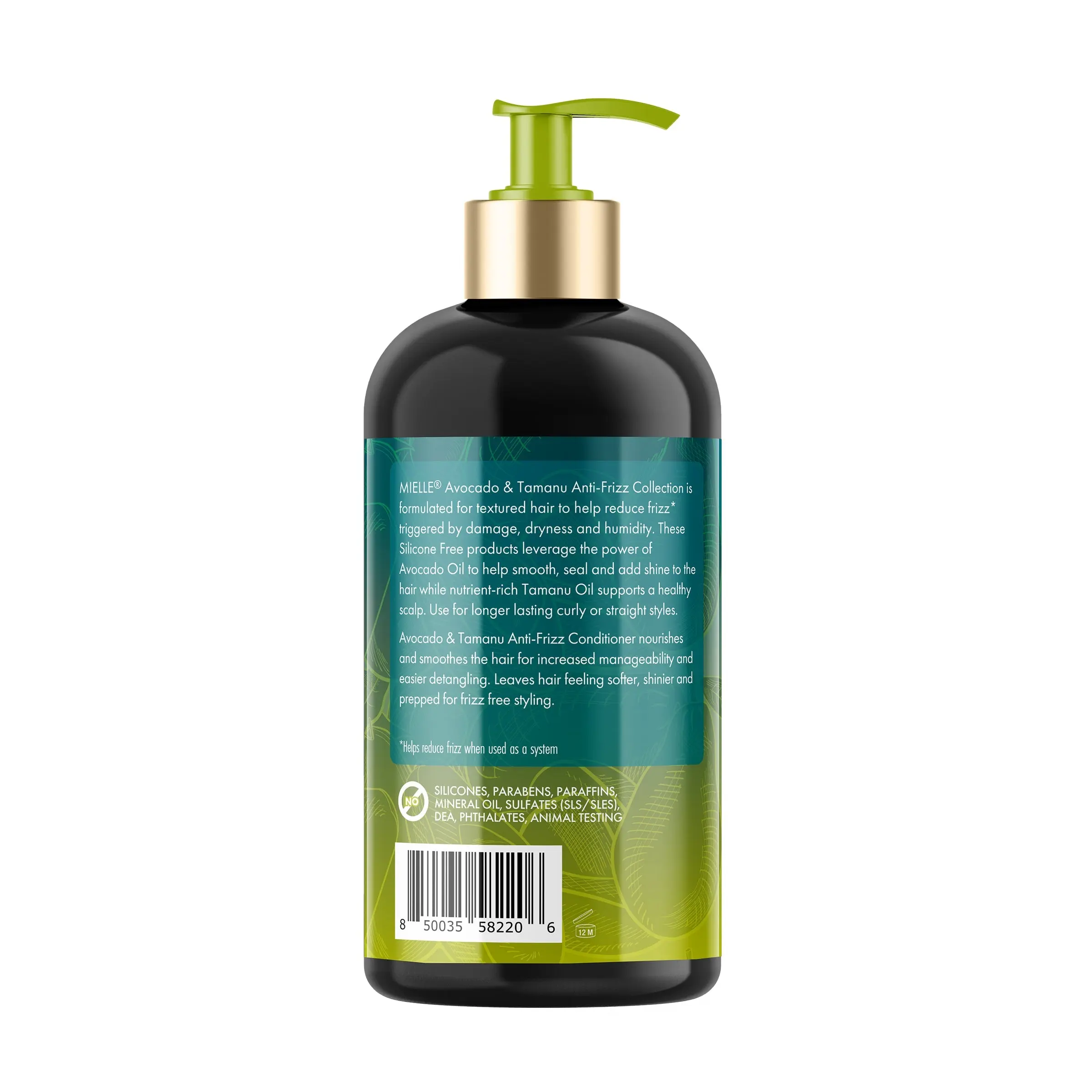 Après Shampoing à l'Avocat & Tamanu 355ml - MIELLE - Image 2