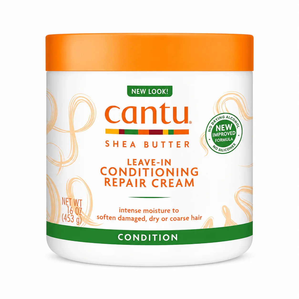Crème Leave-In au Beurre de Karité 453g - CANTU