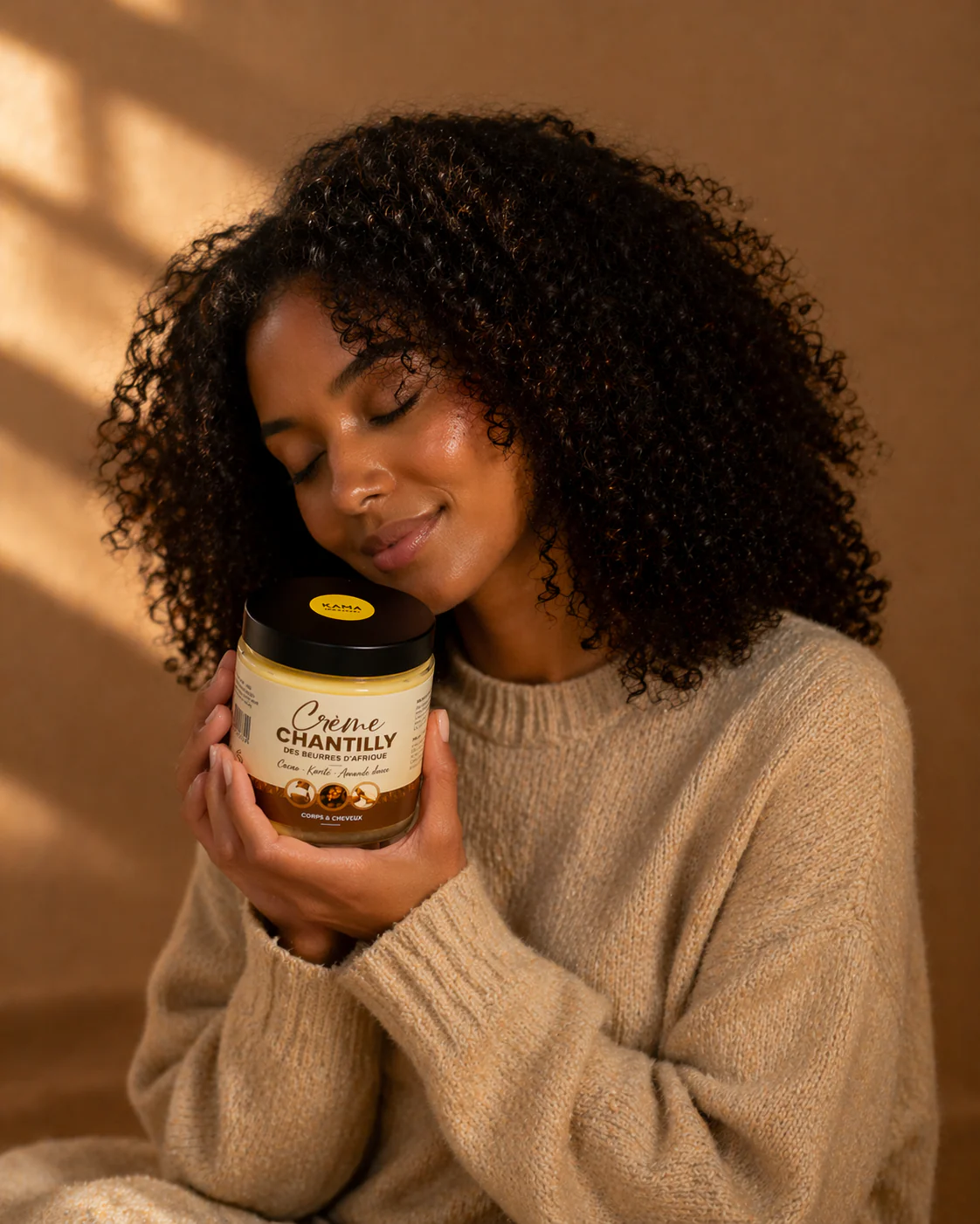 Creme Chantilly Cacao/Karité/Amande Douce 500ml - COMME GRAND MERE - Image 3