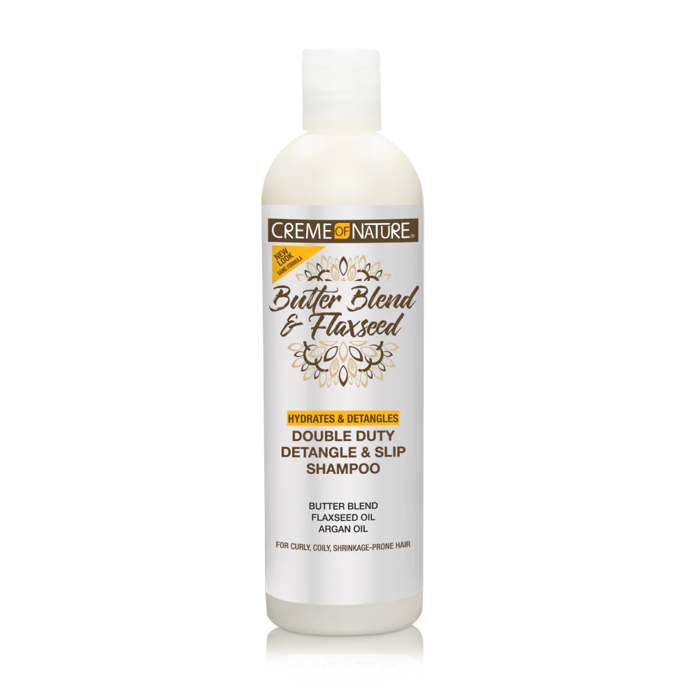 Shampoing Detangle & Slip FLAXSEED 355ml - CREME OF NATURE