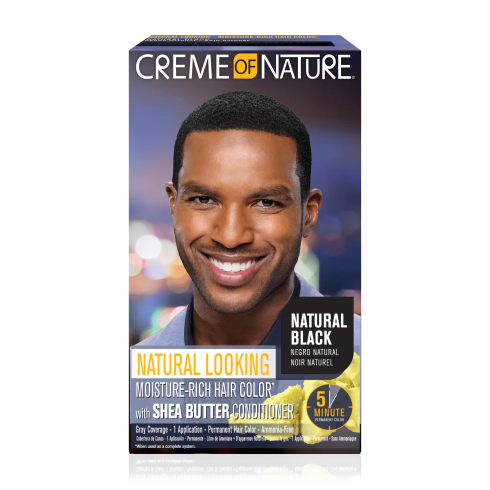 Coloration Homme 1.0 Natural Black - CREME OF NATURE