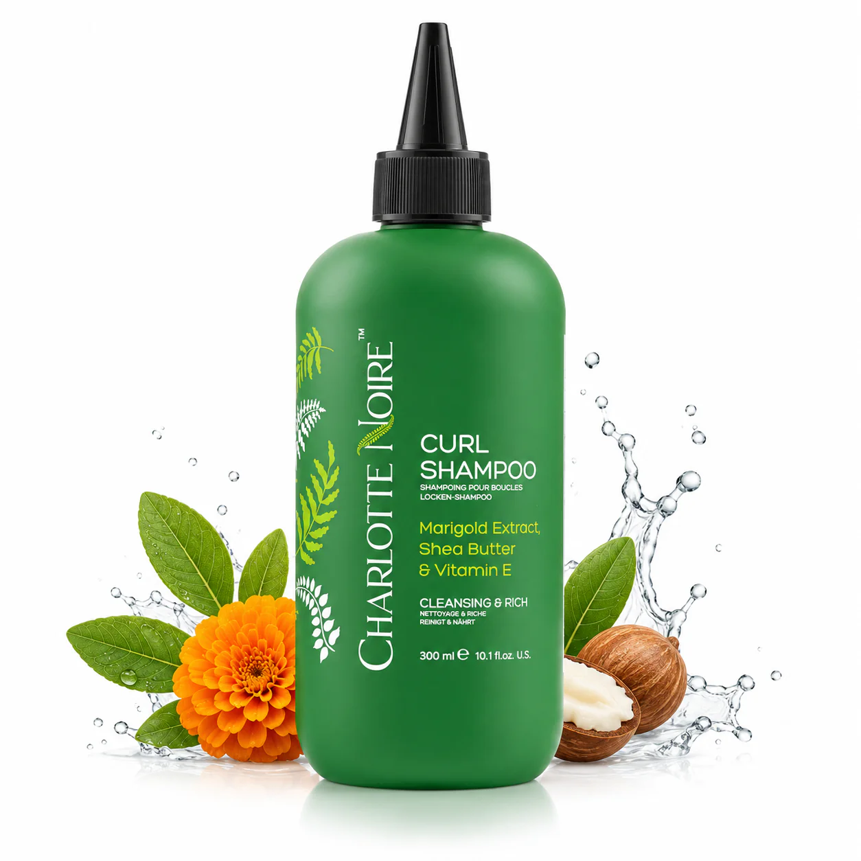 Curl Shampoo 300ml - CHARLOTTE NOIRE - Image 2