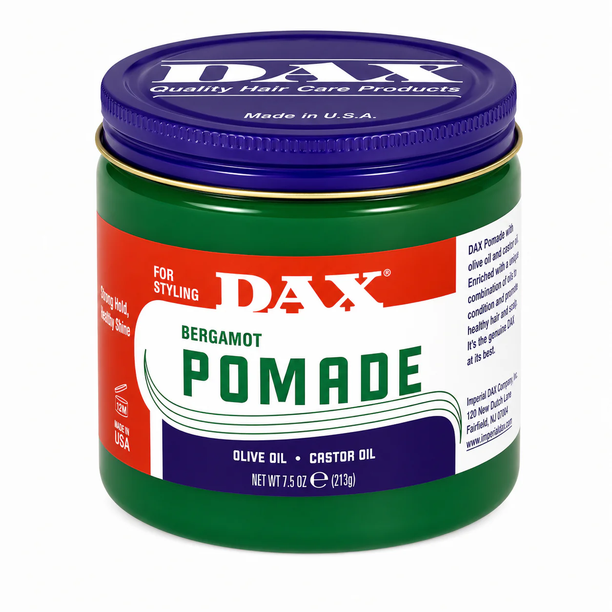 Pommade BERGAMOT VERT 213g - DAX