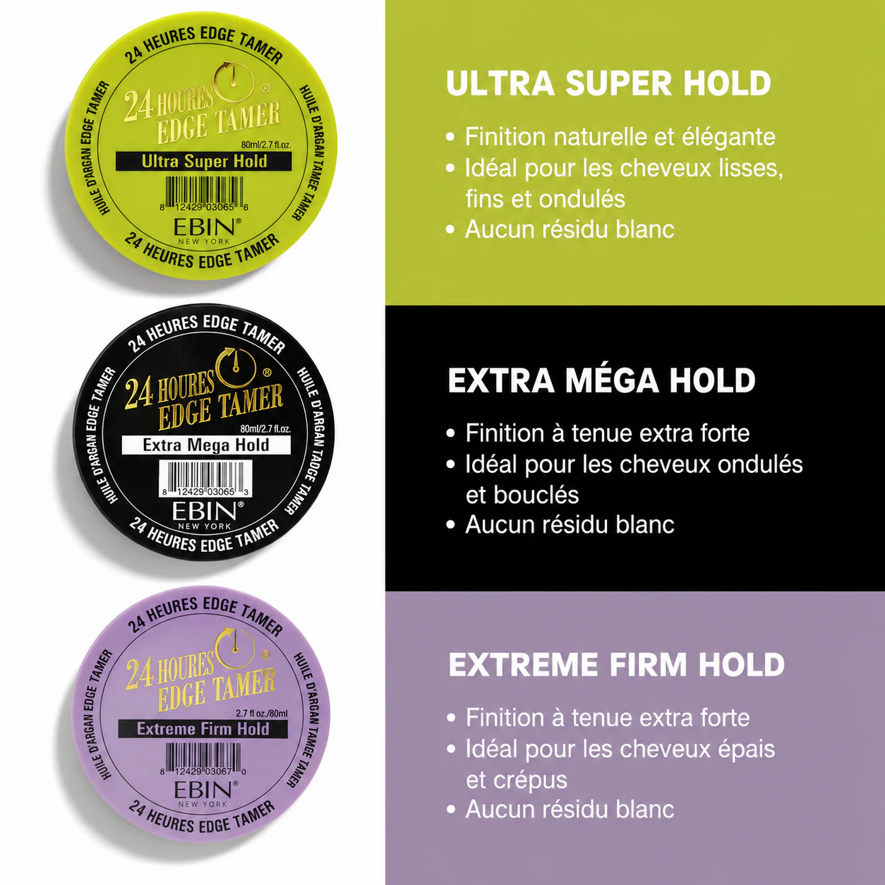 Cire Coiffante Ultra Super Hold 80ml - EBIN - Image 3