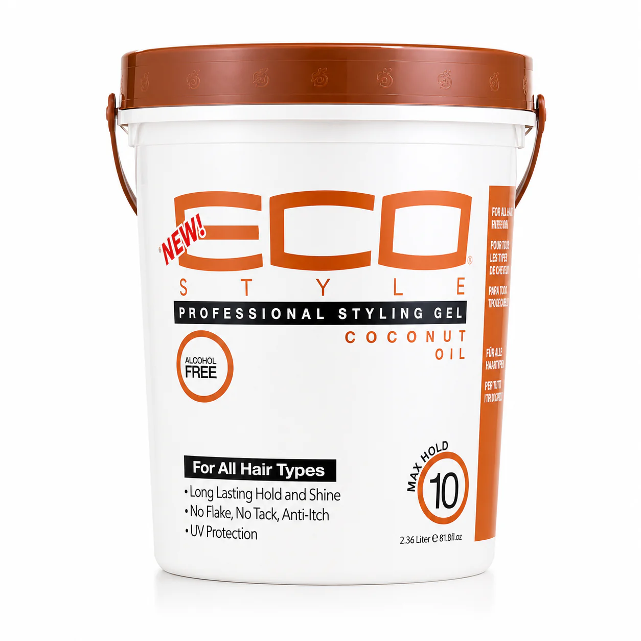 Gel Ă l'Huile de Coco 2,36L - ECO STYLER