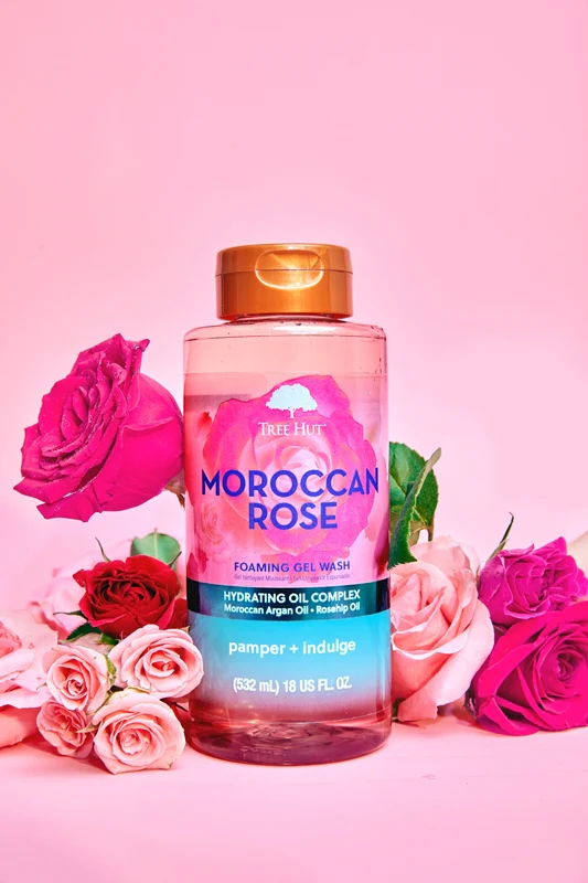 Gel Douche MOROCCAN ROSE 532ml - TREE HUT - Image 2