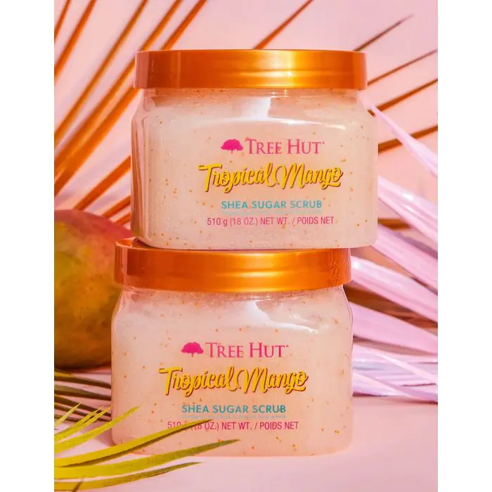 Gommage Corps au Sucre Tropical Mango 510g – TREE HUT - Image 2