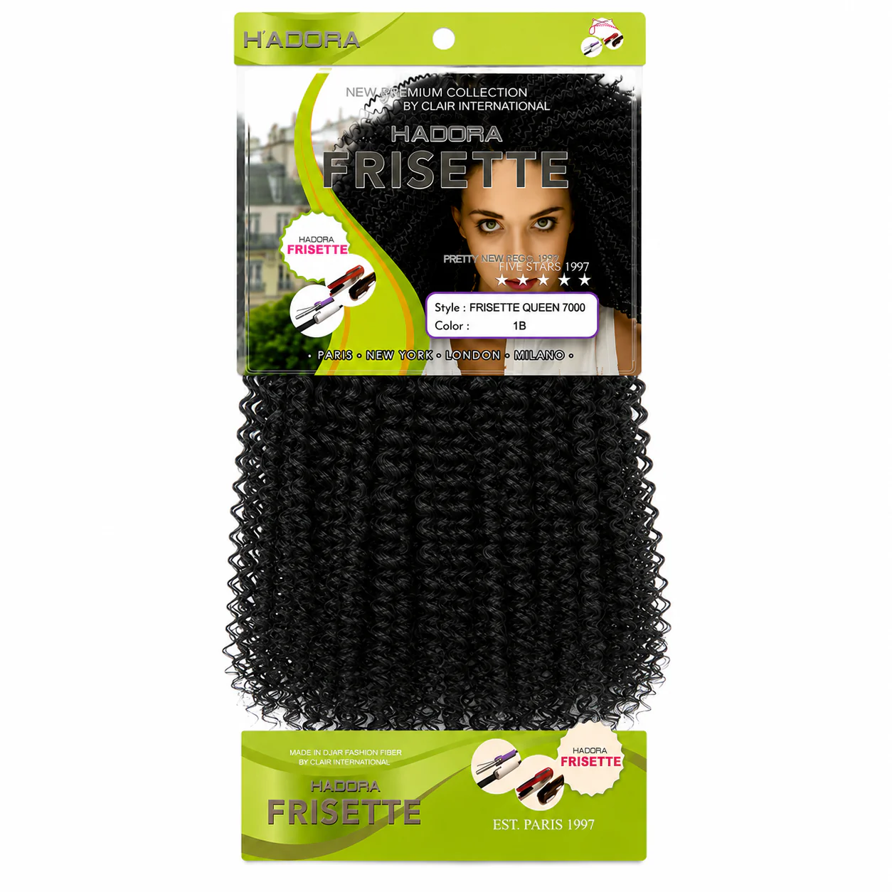 Frisette Queen 7000 Couleur 1B - HADORA