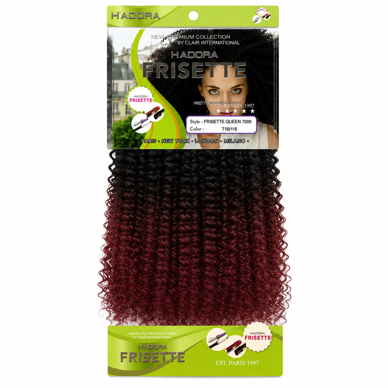 Frisette Queen 7000 Couleur T1B/118 - HADORA