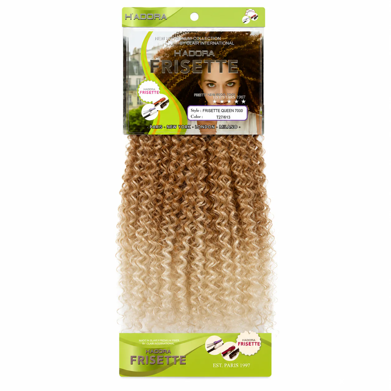 Frisette Queen 7000 Couleur T27/613 - HADORA
