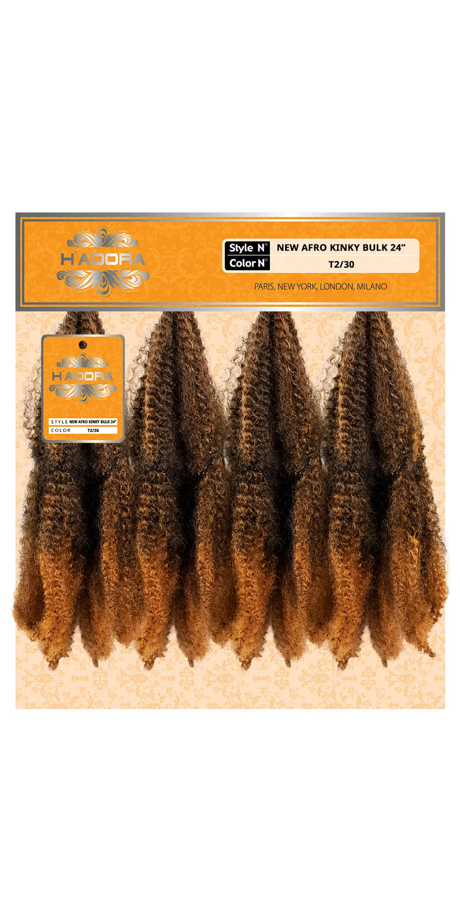 H'ADORA - New Afro Kinky Bulk 24 - T1B/118