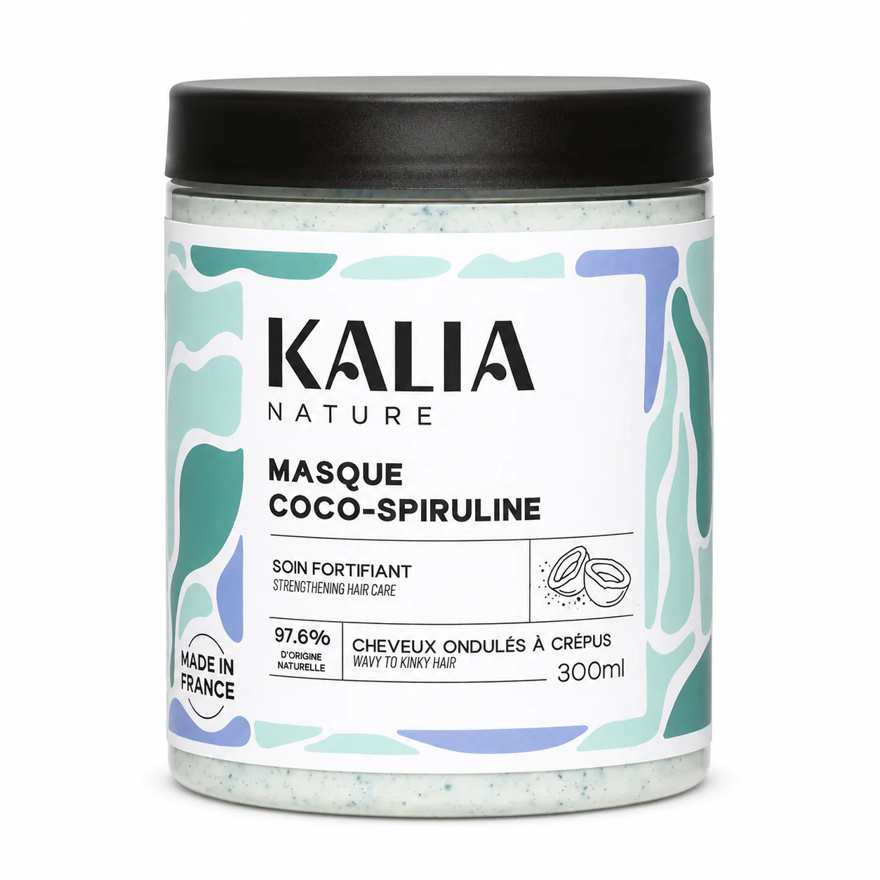 Masque Coco Spiruline 300g - KALIA NATURE