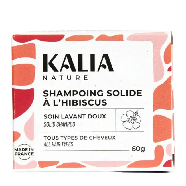 Shampoing Solide Ă l'Hibiscus 60g - KALIA NATURE - Image 2