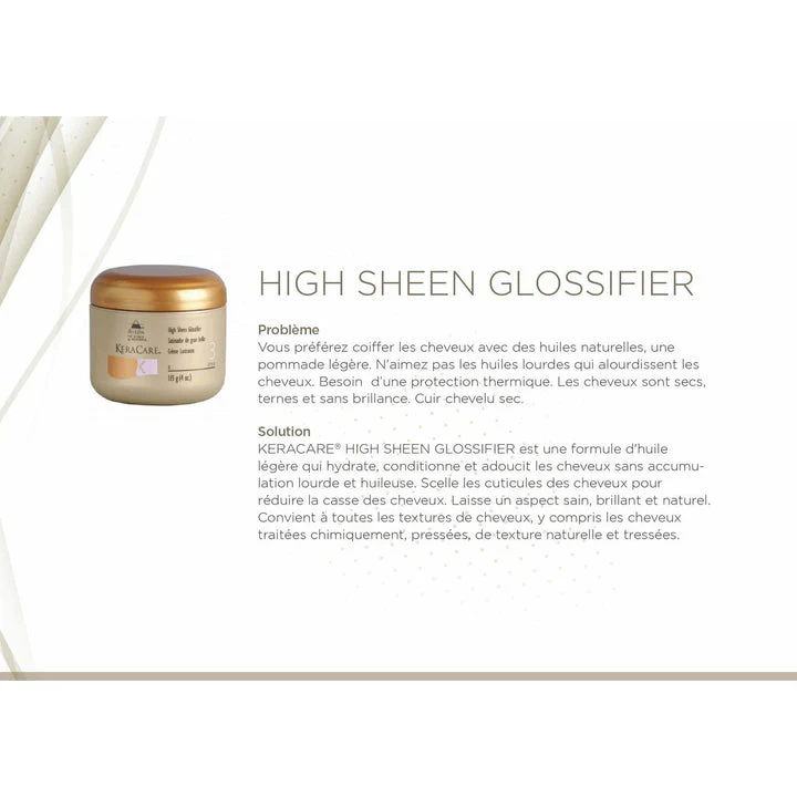 Creme Lustrante HIGH SHEEN GLOSSIFIER 115g - KERACARE - Image 3