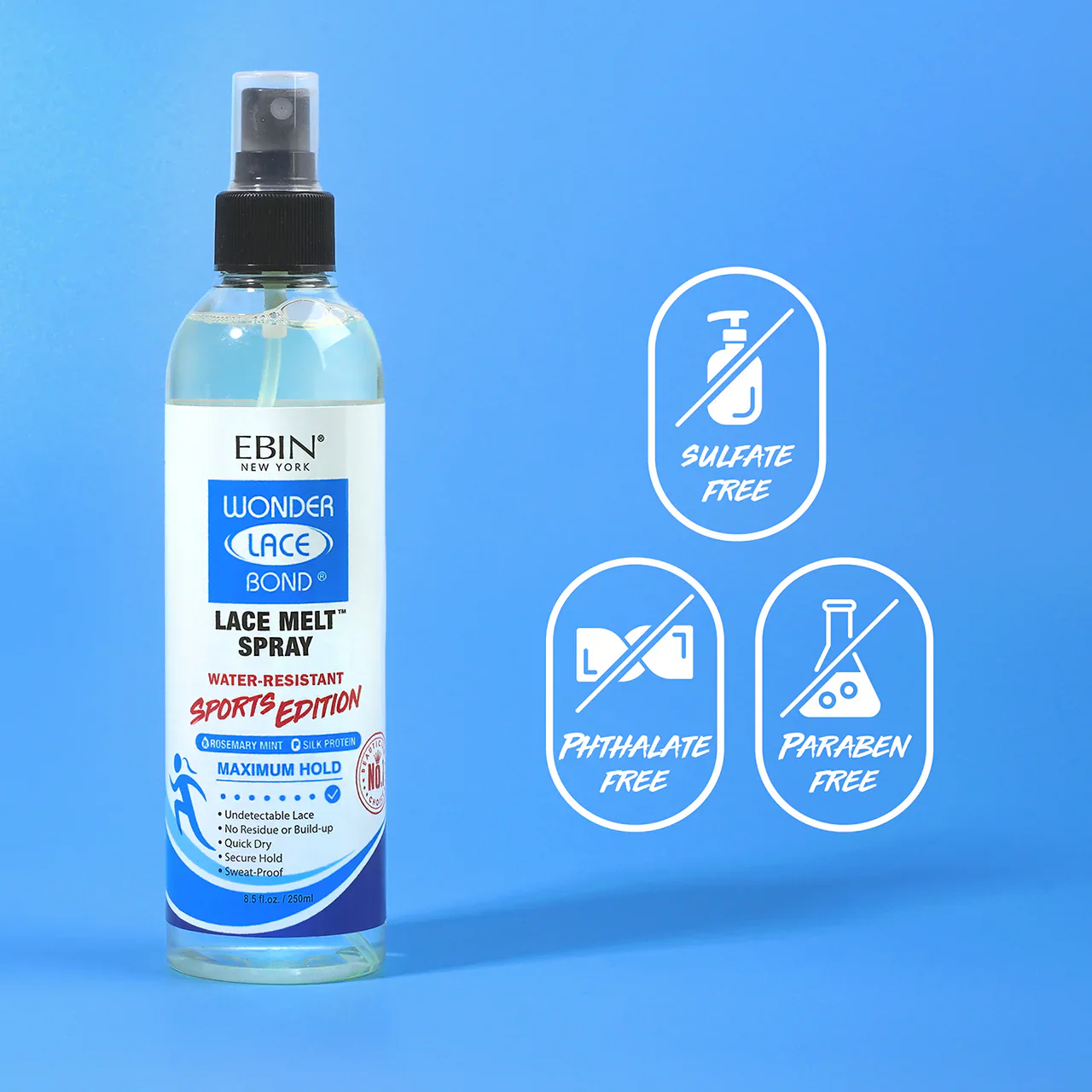 Lace Melt Spray SPORTS EDITION 250ml - EBIN - Image 2