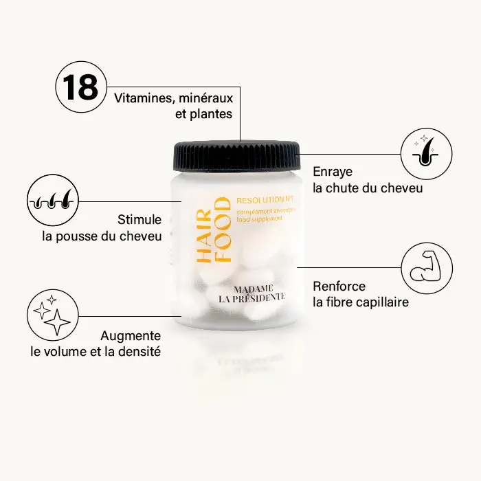 Compléments Alimentaires Cheveux Résolution 1 - MADAME LA PRESIDENTE - Image 2