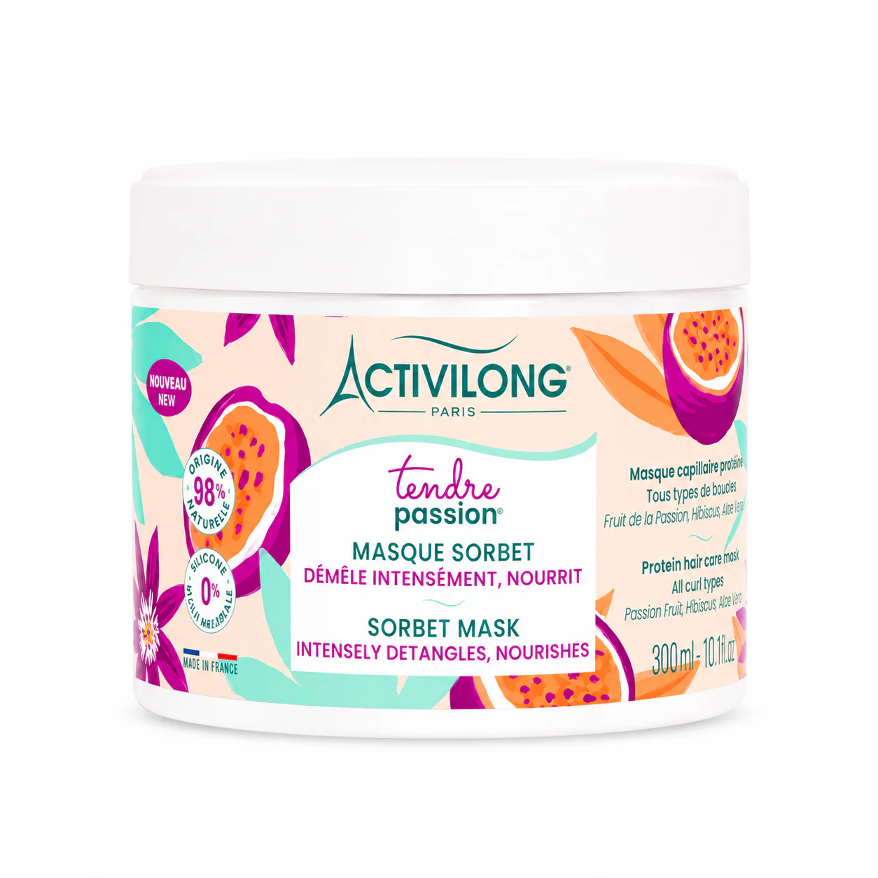 Masque Sorbet PASSION 300ml - ACTIVILONG