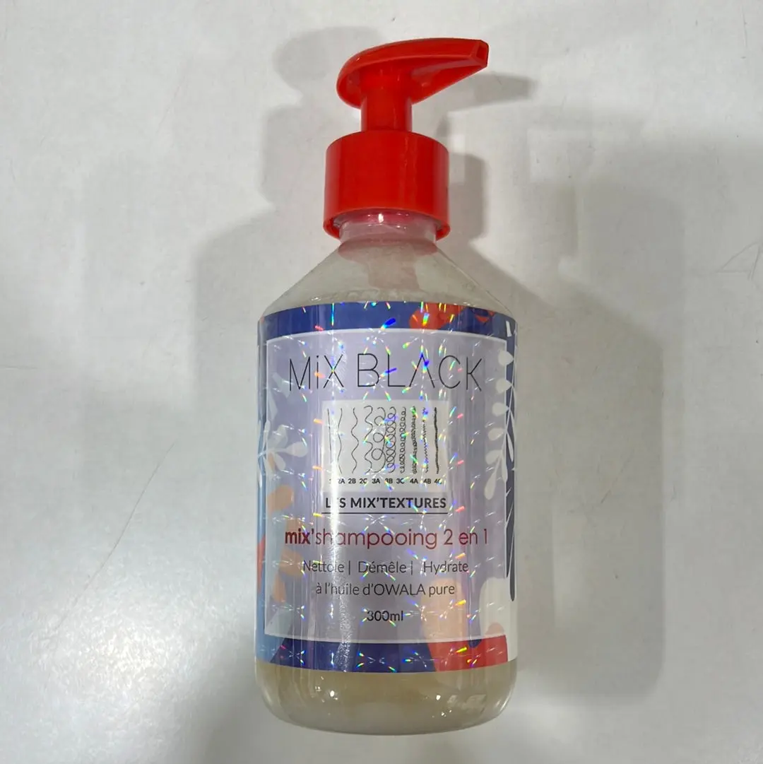 MIX BLACK – Mix’SHAMPOOING 2EN1