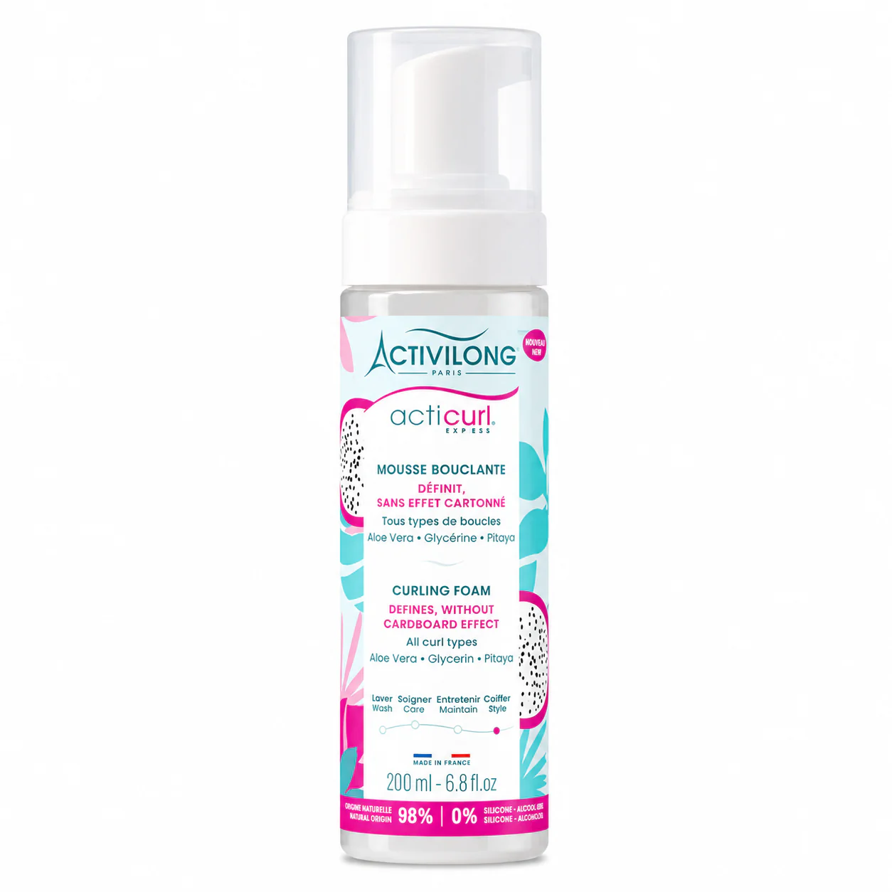 Mousse Bouclante ACTICURL 200ml - ACTIVILONG