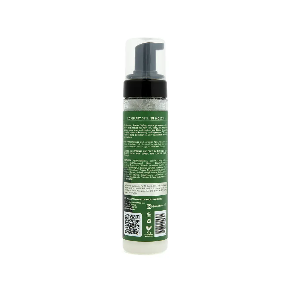 Mousse Coiffante au Romarin 237ml - As I Am - Image 2