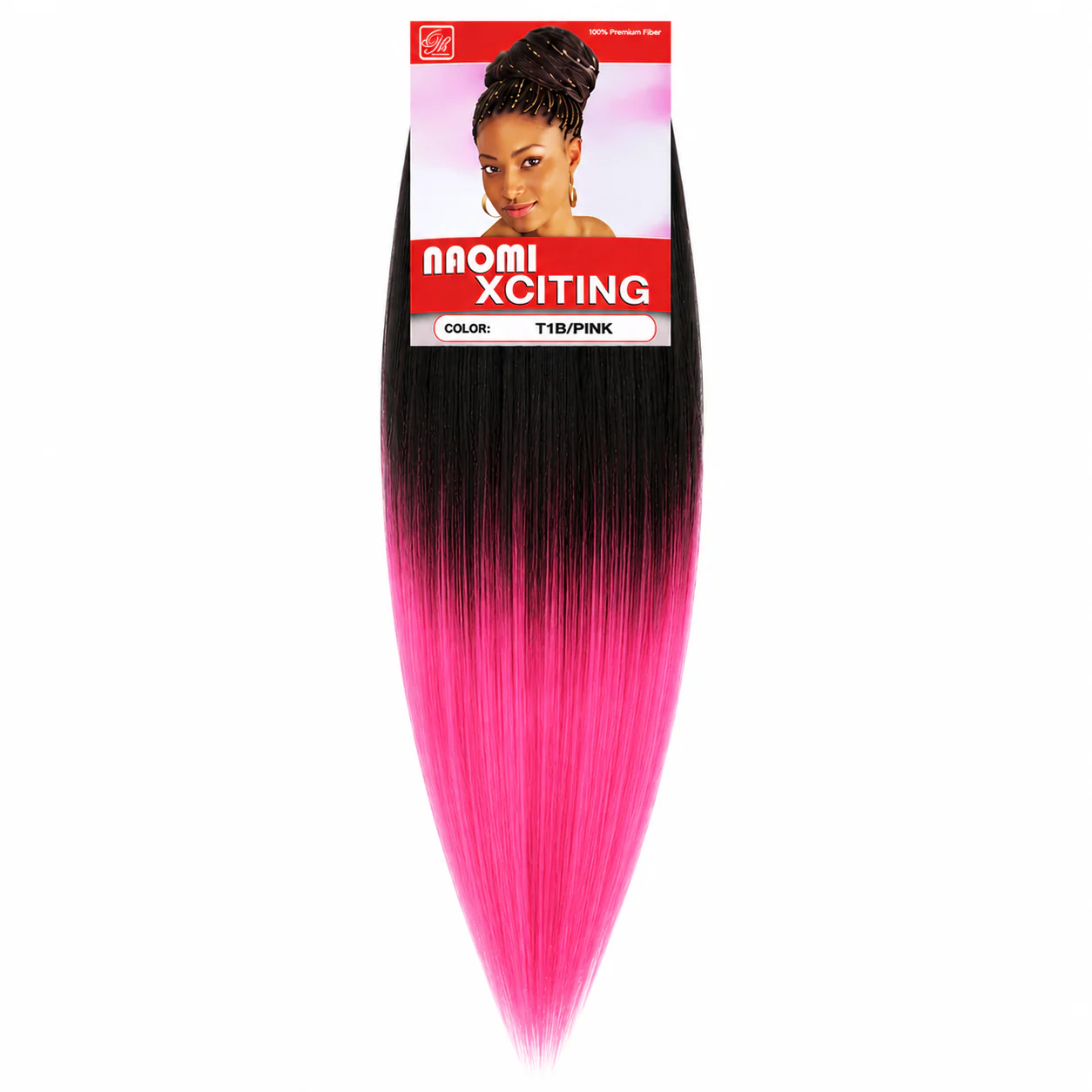 NAOMI - Mèche Tiré Couleur T1B/PINK
