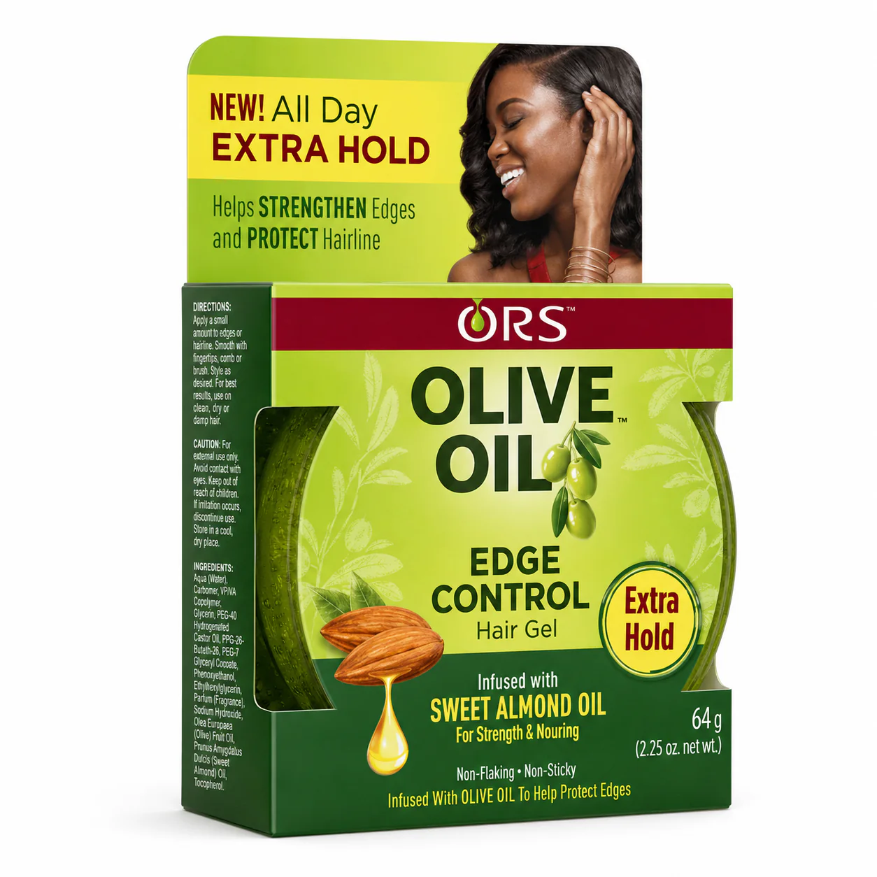 Cire Coiffante EDGE CONTROL à l'huile d'Olive - ORS