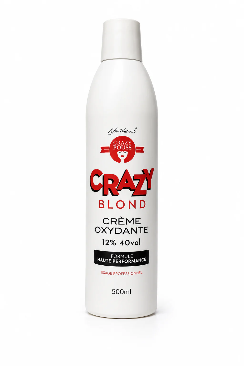 Oxydant Crème 12% (40V) CRAZY POUSS 500ml