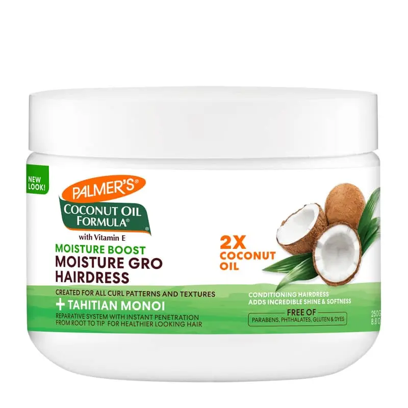Pommade Coiffante à l'Huile de Coco Vierge 250g - PALMER'S
