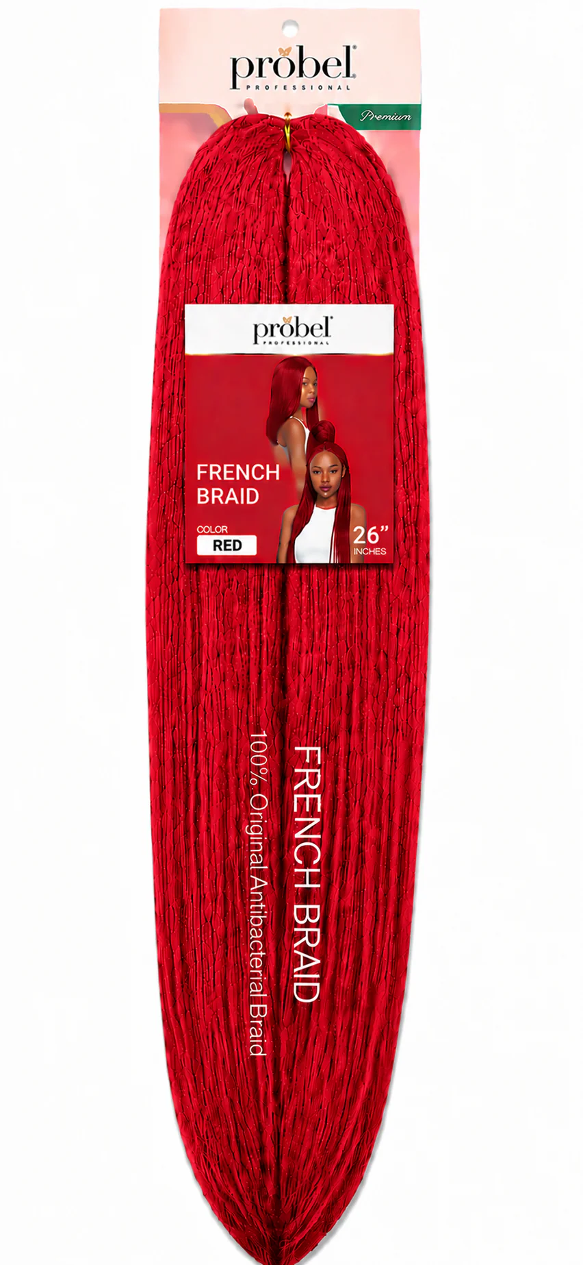 French Braid 26" Couleur RED - PROBEL