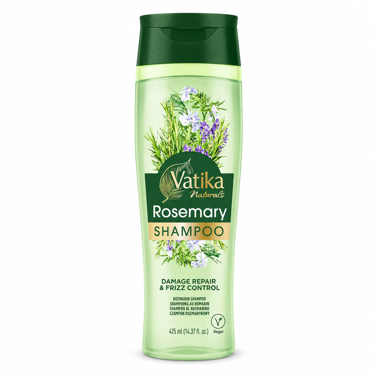 Shampoing Au Romarin 425ml - VATIKA