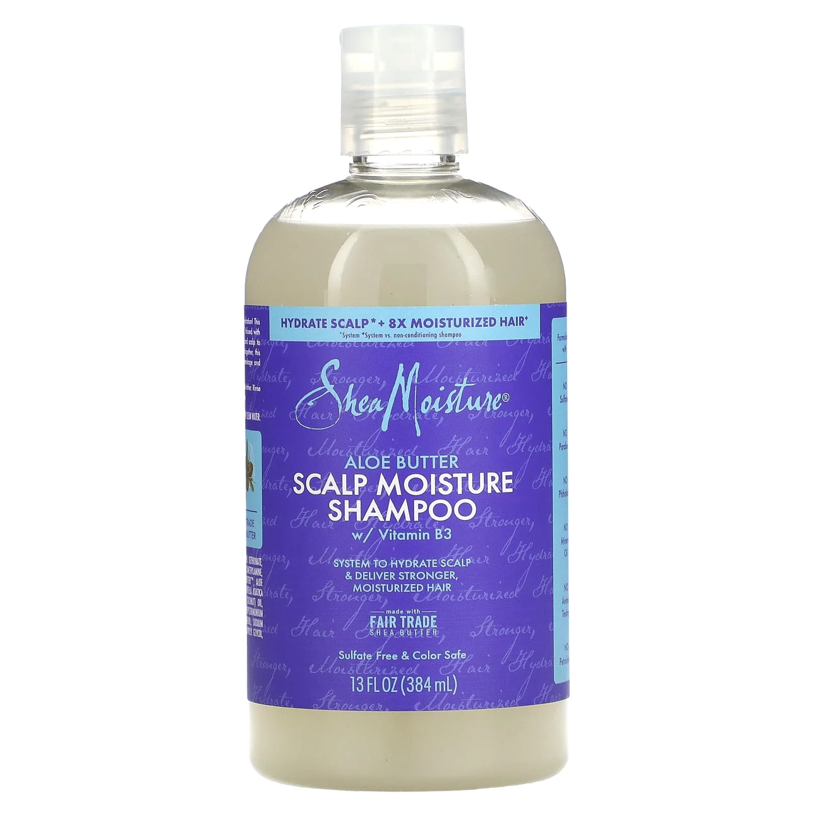 Shampoing SCALP MOISTURE ALOE BUTTER 384ml - SHEA MOISTURE