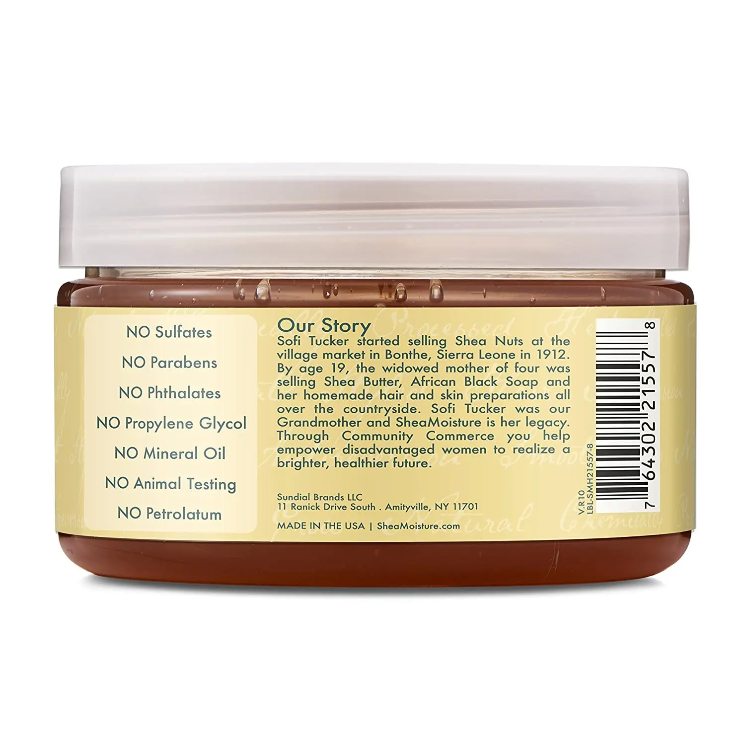 SHEA MOISTURE - Cire Coiffante à l’Huile de Ricin Noire 99g - Image 4