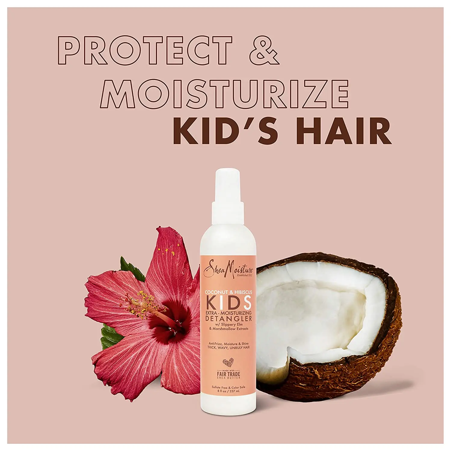 SHEA MOISTURE KIDS - Extra-Moisturizing Detangler 237ml - Image 4
