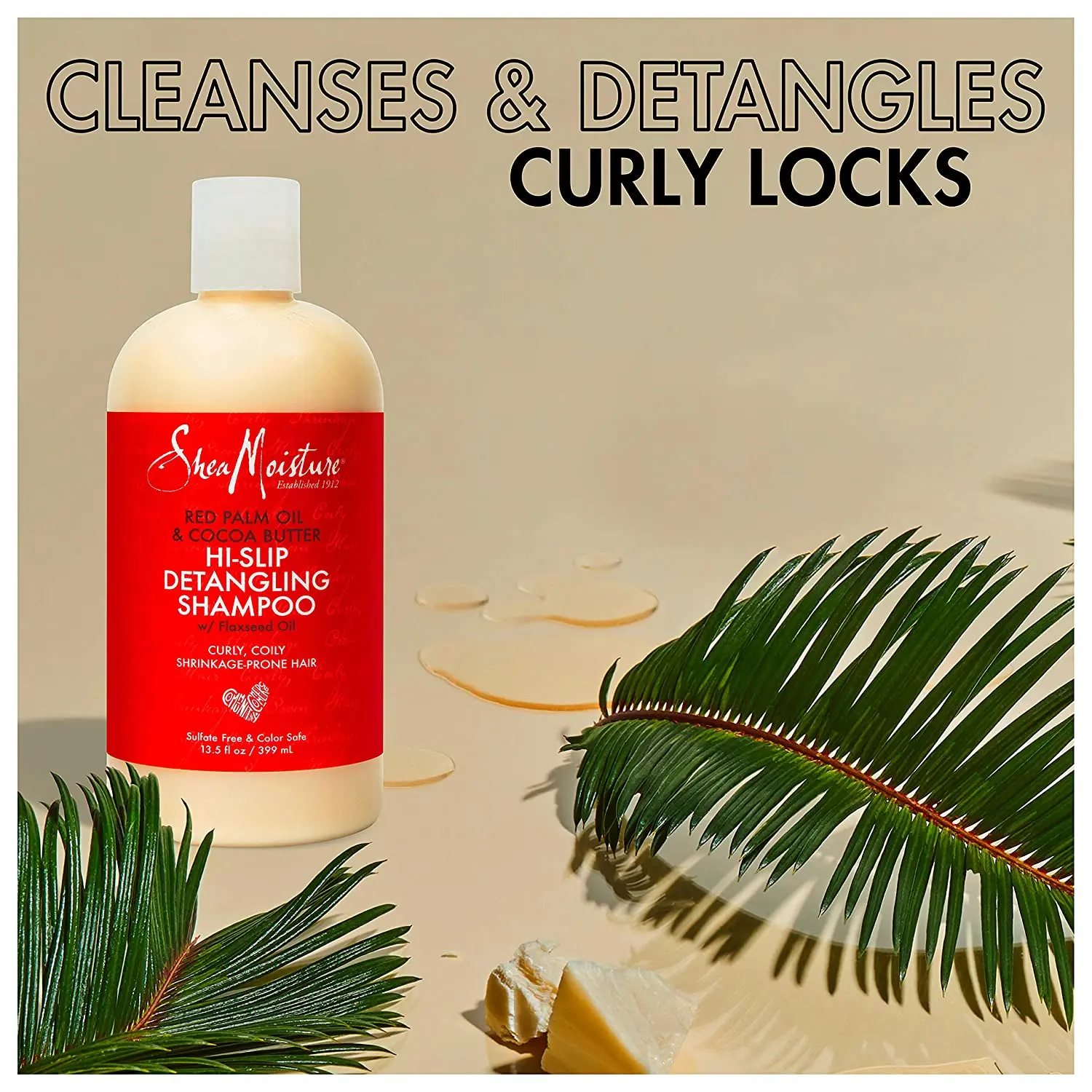Shampoing Detangling RED PALM 384ml - SHEA MOISTURE - Image 3