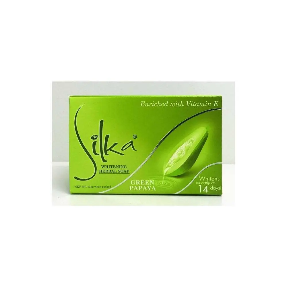 SILKA – Savon papaye vert 135g