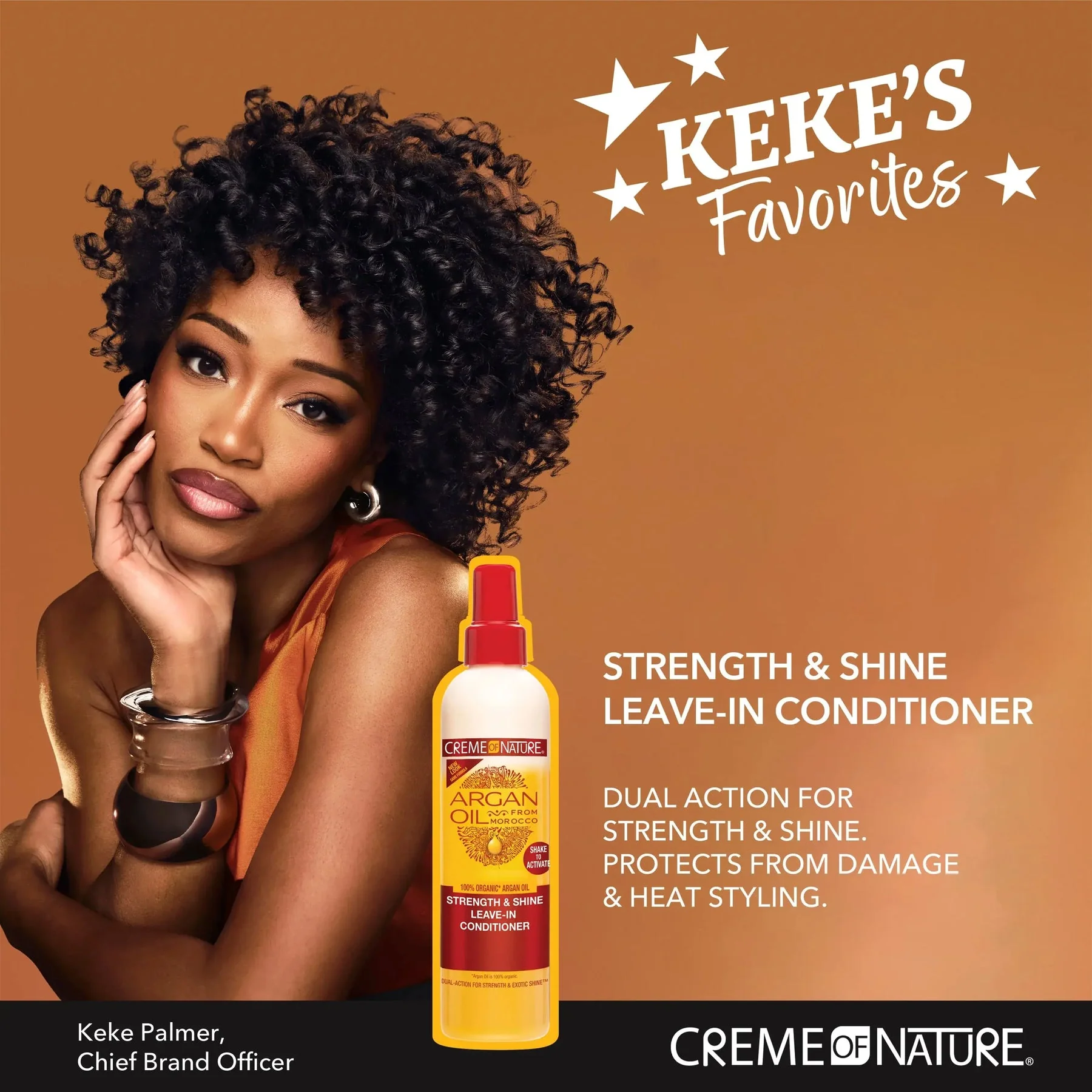 Spray Leave-in Conditioner Argan - CREME OF NATURE - Image 2