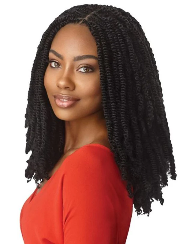 Springy Afro Twist 16 pouces Couleur 1B - XPRESSION - Image 2