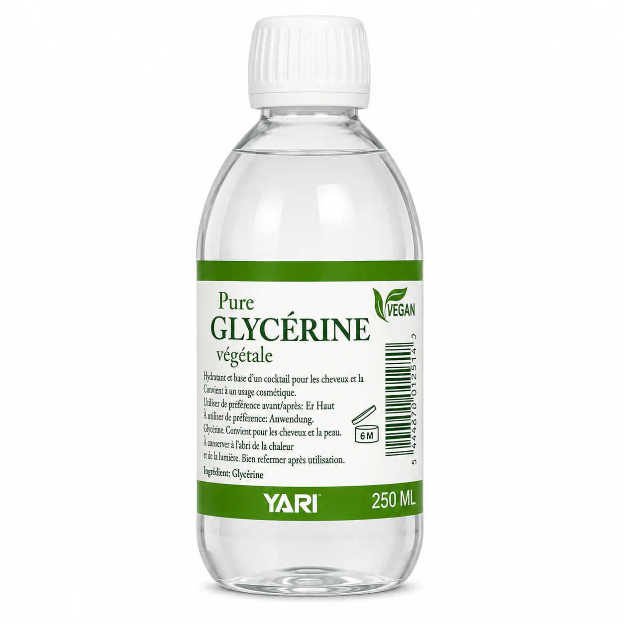 Glycérine Végétal Pure 100% 250ml - YARI